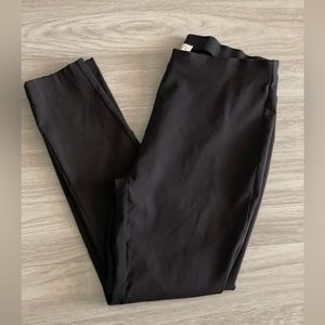 MICHAEL KORS Black Super Skinny Pull- On Ankle Pants, Size XL